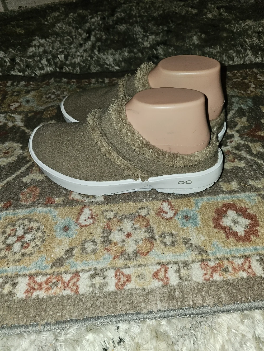 OOFOS 'OOcoozie' Mules Chocolate Size 8.5 Nice Pre-owned! - Picture 4 of 7